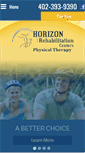 Mobile Screenshot of horizonrehab.com